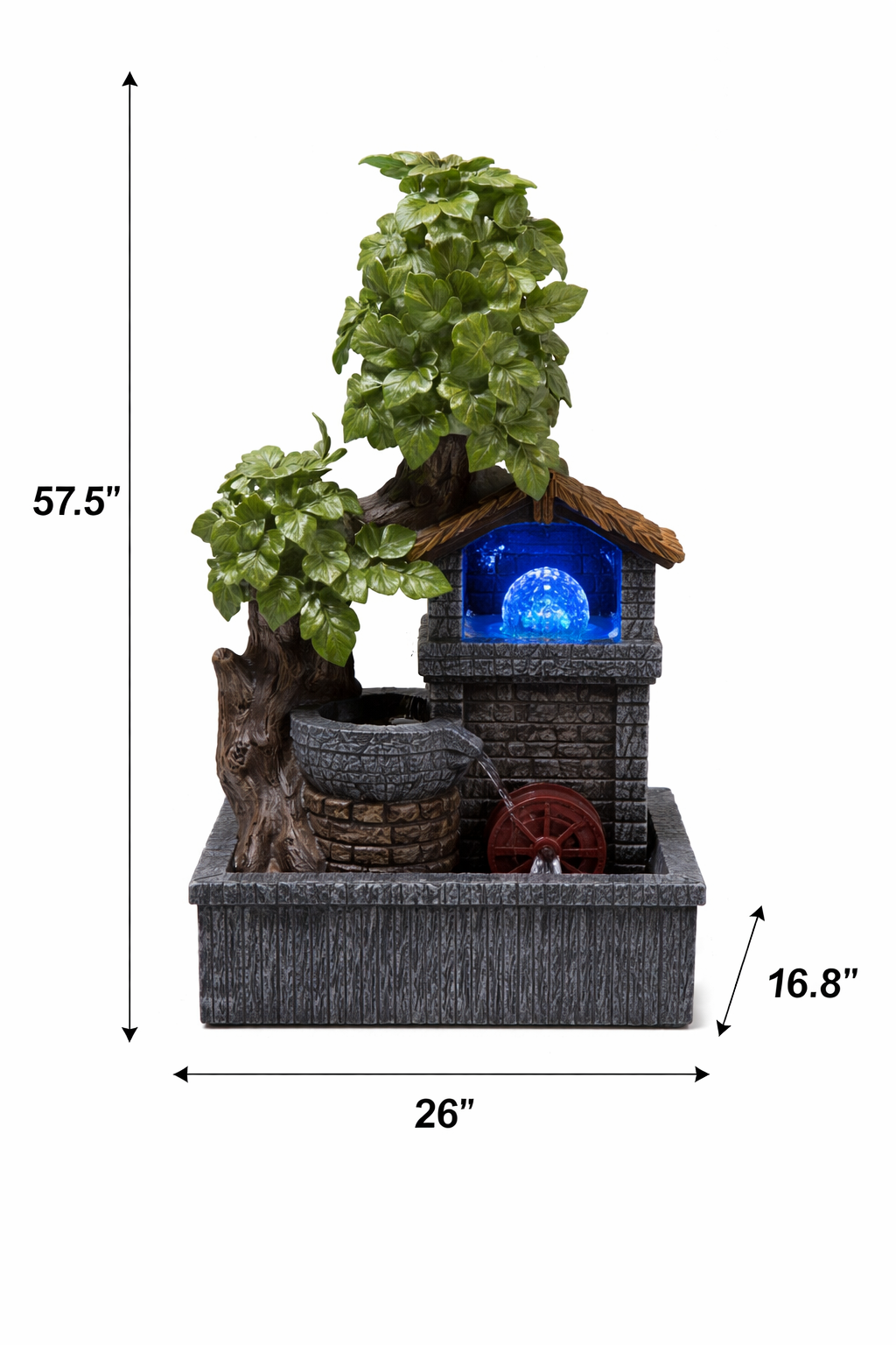 Table top water fountain 2