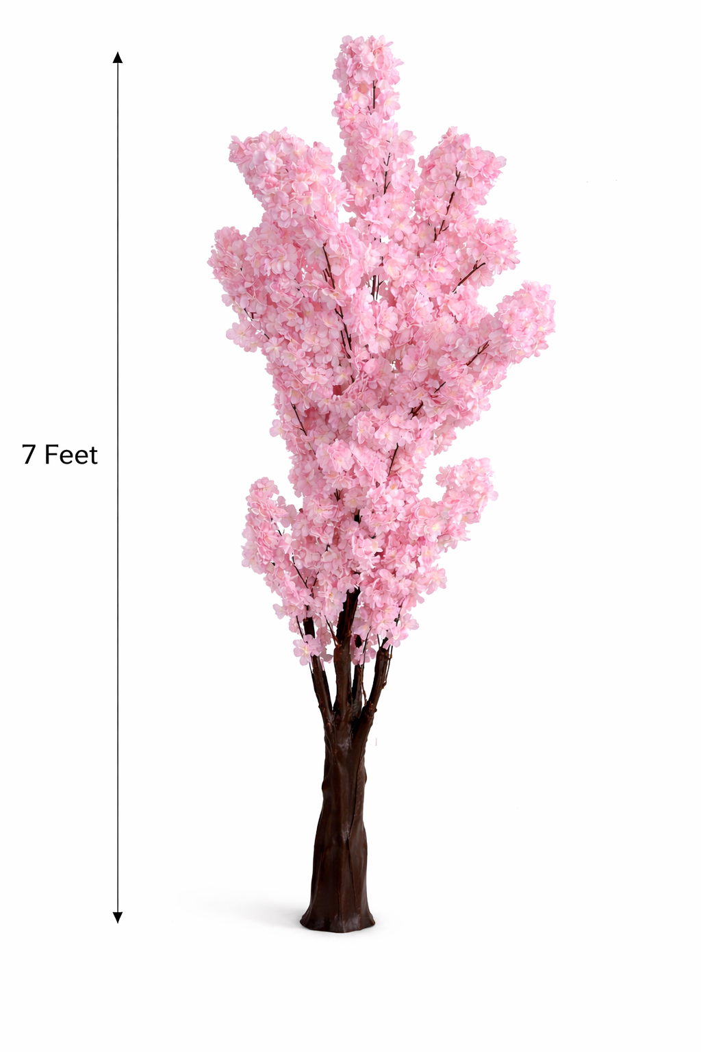 7-Foot Artificial Pink Cherry Blossom Tree 2